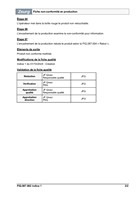 Fiche non-conformité en production