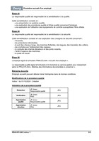 Procédure accueil d'un employé