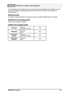 Procédure conception et développement