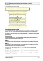 Procédure maîtrise des informations documentées à conserver