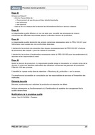 Procédure réunion production