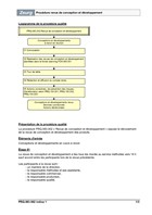 Procédure revue de conception et développement